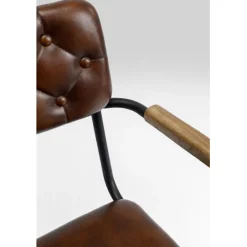 Chaise a. acc. Salsa.cuir marron><noscript><img width=