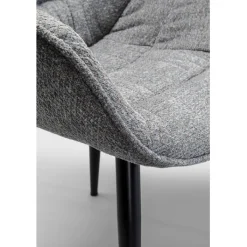 Chaise a. acc. Thelma mélange gris><noscript><img width=