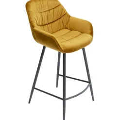 Chaise bar Bristol jaune 69cm><noscript><img width=