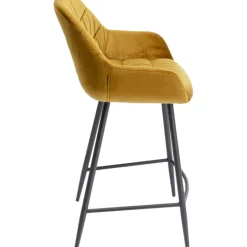 Chaise bar Bristol jaune 69cm><noscript><img width=