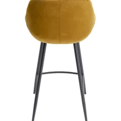 Chaise bar Bristol jaune 69cm><noscript><img width=