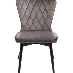 Chaise Black Marshall velours gris>KARE Design Discount