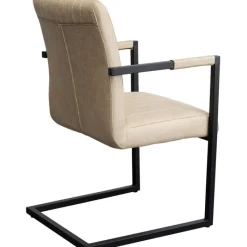 Chaise cantilever Thamos beige><noscript><img width=