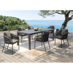 Chaise Cyprus gris>KARE Design Hot