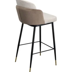 Chaise de bar Hojas beige><noscript><img width=