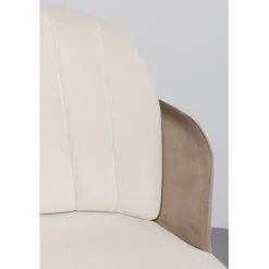 Chaise de bar Hojas beige><noscript><img width=