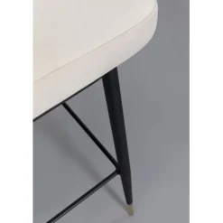 Chaise de bar Hojas beige><noscript><img width=