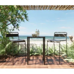 Chaise de bar Jardin noir>KARE Design Hot