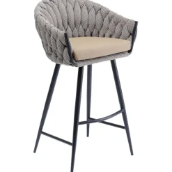 Chaise de bar Knot Tweed><noscript><img width=