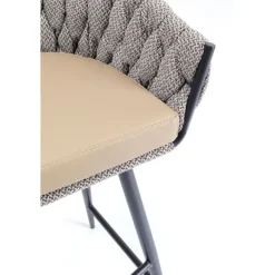 Chaise de bar Knot Tweed><noscript><img width=