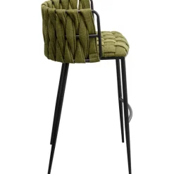 Chaise de bar Saluti vert foncé 77cm><noscript><img width=
