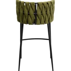 Chaise de bar Saluti vert foncé 77cm><noscript><img width=