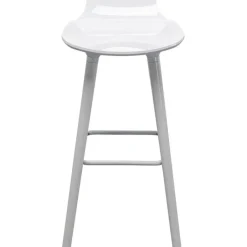 Chaise de bar York blanc 75cm><noscript><img width=