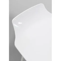 Chaise de bar York blanc 75cm><noscript><img width=