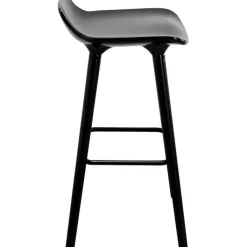 Chaise de bar York noir 75cm><noscript><img width=