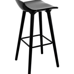 Chaise de bar York noir 75cm><noscript><img width=