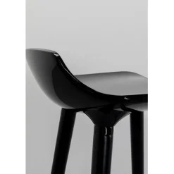 Chaise de bar York noir 75cm><noscript><img width=