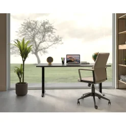 Chaise de bureau Labora dossier bas pebble>KARE Design Clearance