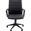 Chaise de bureau Labora dossier bas noir>KARE Design Outlet