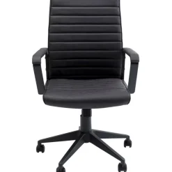 Chaise de bureau Labora dossier bas noir>KARE Design Outlet
