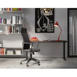 Chaise de bureau Labora noir haut dossier><noscript><img width=