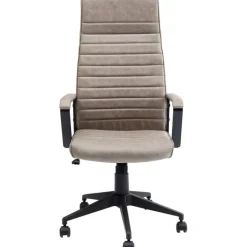 Chaise de bureau Labora pebble haut dossier>KARE Design Online