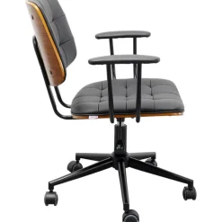 Chaise de bureau Nelly noir><noscript><img width=
