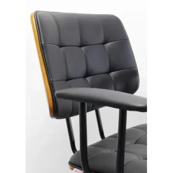 Chaise de bureau Nelly noir><noscript><img width=