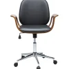 Chaise de bureau pivotante Patron noye>KARE Design Outlet