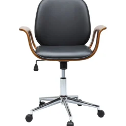 Chaise de bureau pivotante Patron noye>KARE Design Outlet