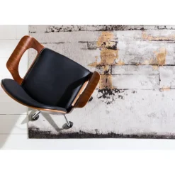 Chaise de bureau pivotante Patron noye><noscript><img width=