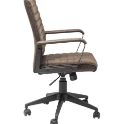 Chaise de bureau pivotante Labora marron><noscript><img width=