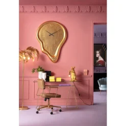 Chaise de bureau pivotante Dottore marron>KARE Design Clearance