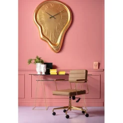 Chaise de bureau pivotante Dottore marron><noscript><img width=