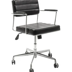 Chaise de bureau pivotante Dottore noir><noscript><img width=