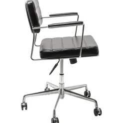 Chaise de bureau pivotante Dottore noir><noscript><img width=