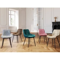 Chaise East Side marron><noscript><img width=