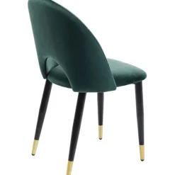 Chaise Iris velours vert><noscript><img width=