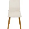 Chaise Lara velours cotelé crème>KARE Design Hot