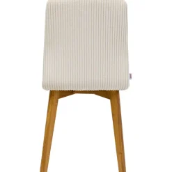 Chaise Lara velours cotelé crème><noscript><img width=