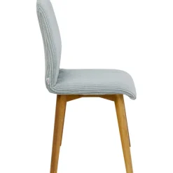 Chaise Lara velours cotelé bleu><noscript><img width=