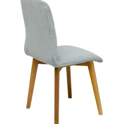 Chaise Lara velours cotelé bleu><noscript><img width=