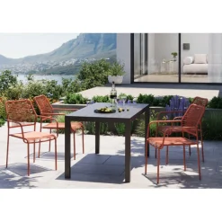 Chaise Madagascar rouge>KARE Design Hot