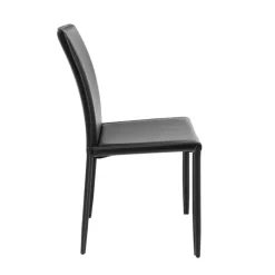 Chaise Milano noire><noscript><img width=