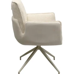 Chaise pivotante à acc. Hilla blanc><noscript><img width=