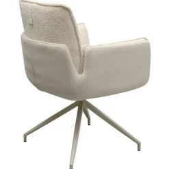 Chaise pivotante à acc. Hilla blanc><noscript><img width=