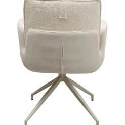Chaise pivotante à acc. Hilla blanc><noscript><img width=