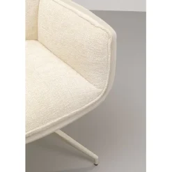 Chaise pivotante à acc. Hilla blanc><noscript><img width=