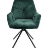 Chaise pivotante a. acc. Mila.vert>KARE Design Online