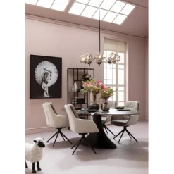 Chaise pivotante Amira>KARE Design New